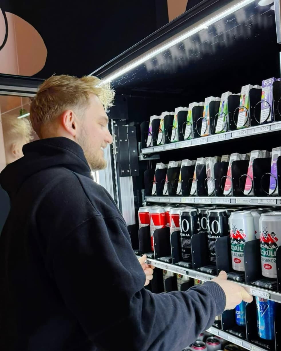 Vending Machine Interaktion